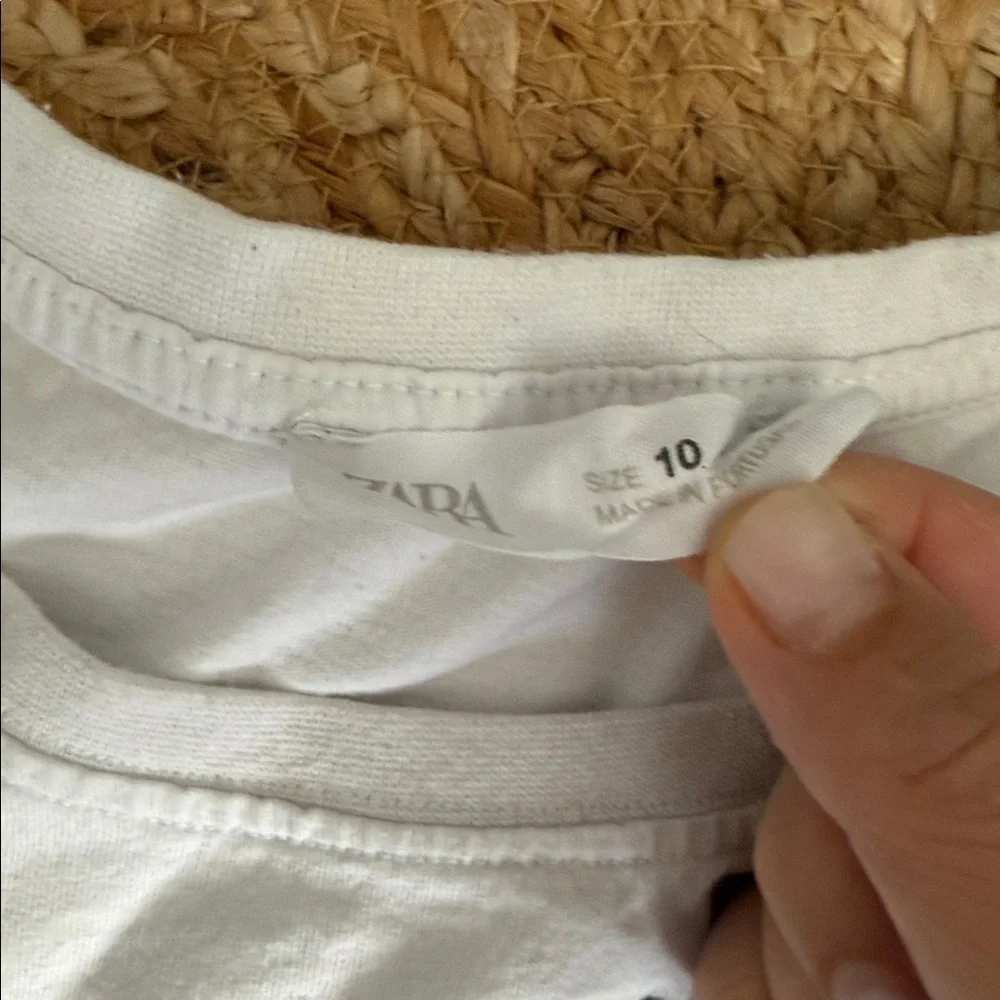 Zara Skater Cotton SS Shirt Lot. 9-10 - Picture 3 of 7